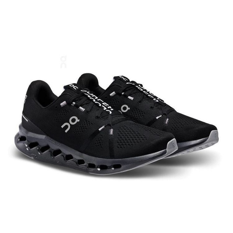 Zapatillas Running On Cloud Cloudsurfer Hombre Black | UY_ON8138