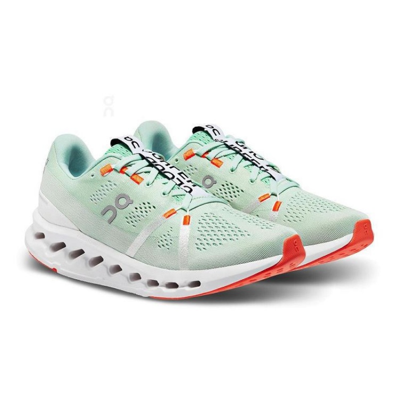 Zapatillas Running On Cloud Cloudsurfer Mujer Turquoise | UY_ON8656