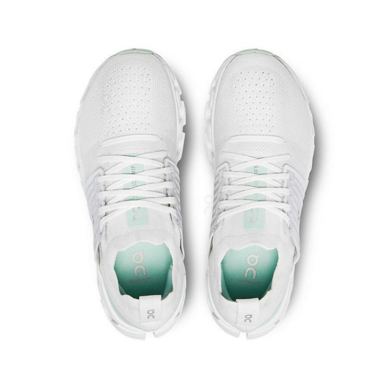 Zapatillas Running On Cloud Cloudswift 3 Mujer White / Turquoise | UY_ON8847