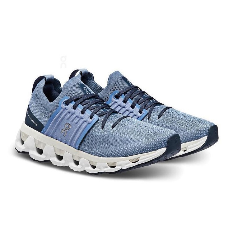 Zapatillas Running On Cloud Cloudswift 3 Mujer Blue | UY_ON8043