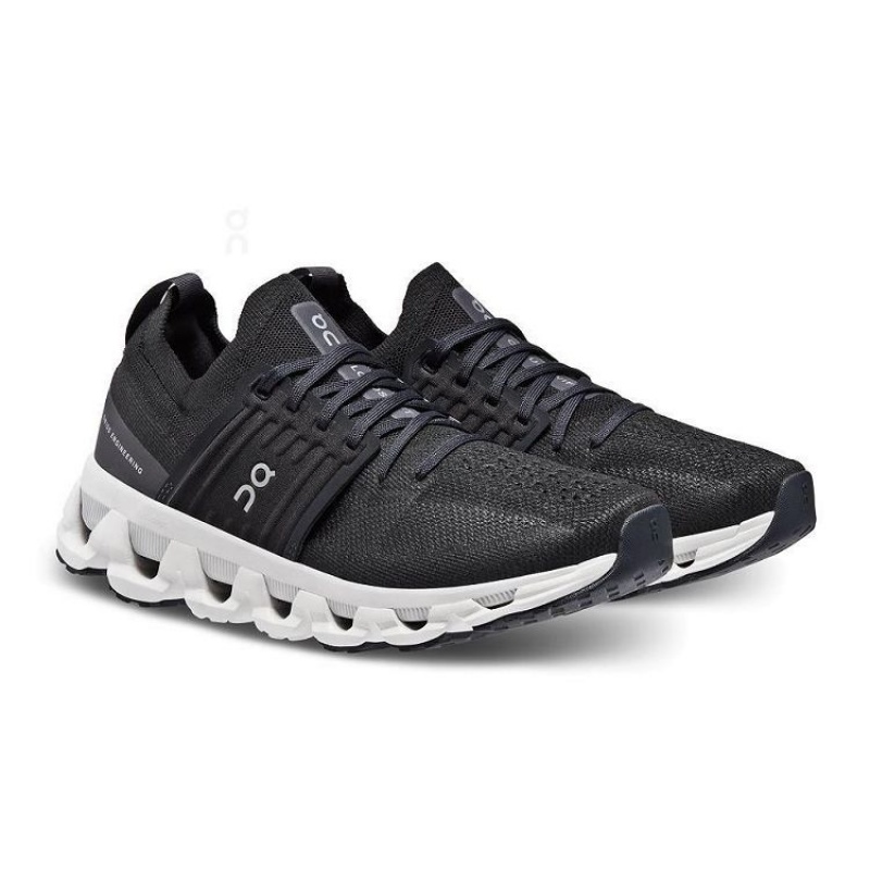 Zapatillas Running On Cloud Cloudswift 3 Mujer Black / White | UY_ON8624