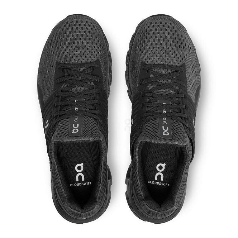 Zapatillas Running On Cloud Cloudswift Hombre Black | UY_ON8403