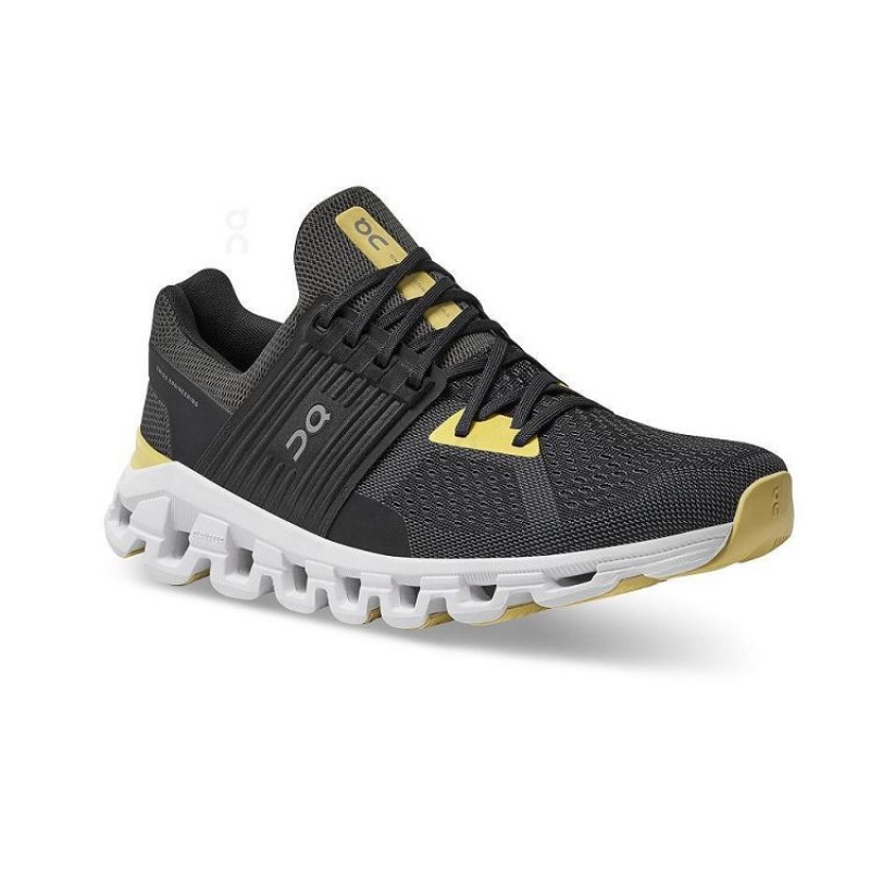 Zapatillas Running On Cloud Cloudswift Hombre Black / Yellow | UY_ON9089