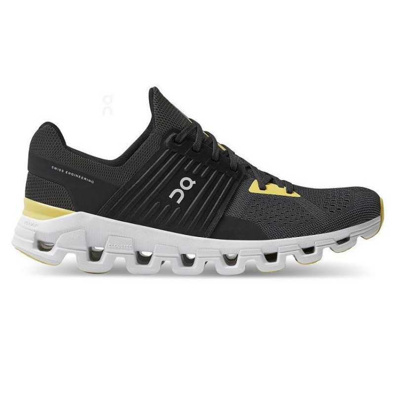 Zapatillas Running On Cloud Cloudswift Hombre Black / Yellow | UY_ON9089