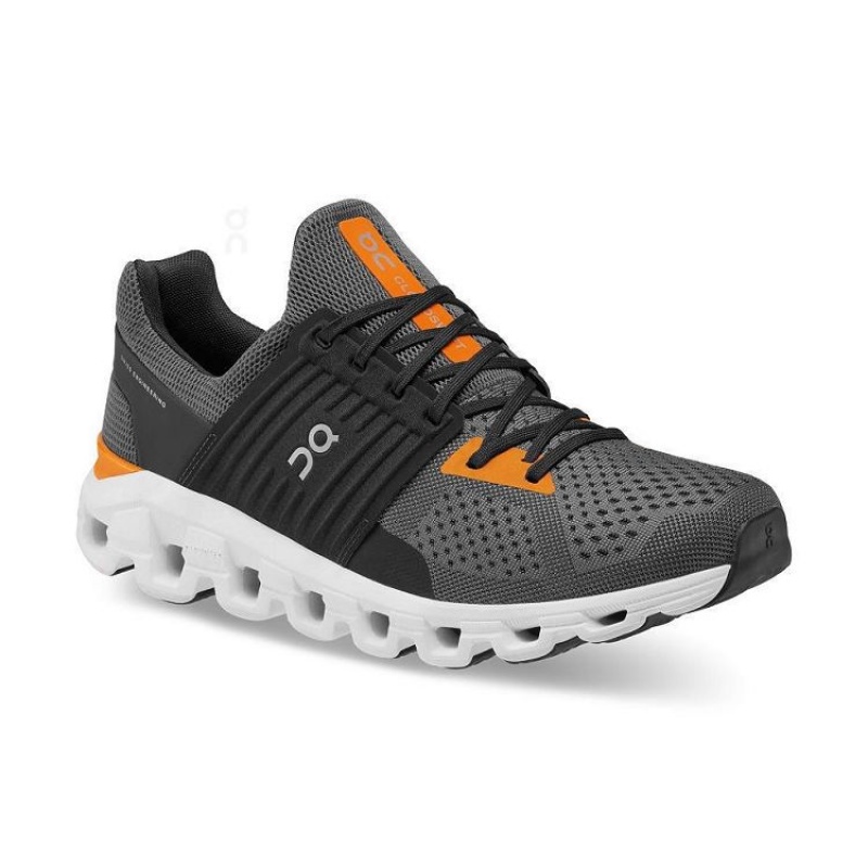 Zapatillas Running On Cloud Cloudswift Hombre Grey / Orange | UY_ON8532