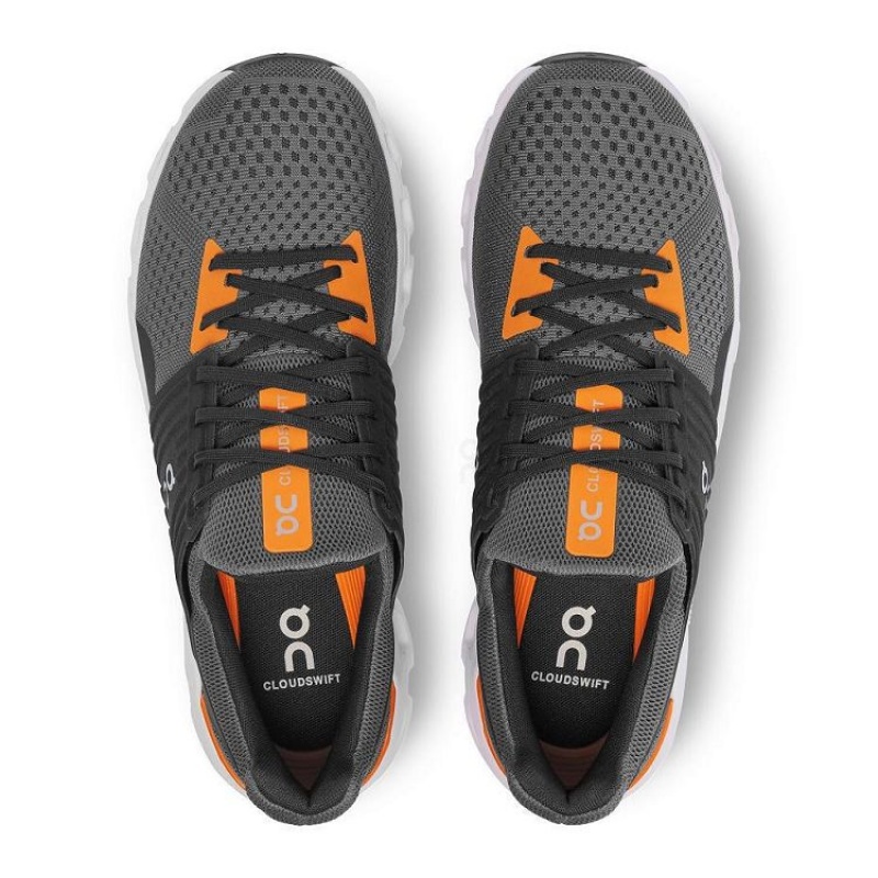 Zapatillas Running On Cloud Cloudswift Hombre Grey / Orange | UY_ON8532