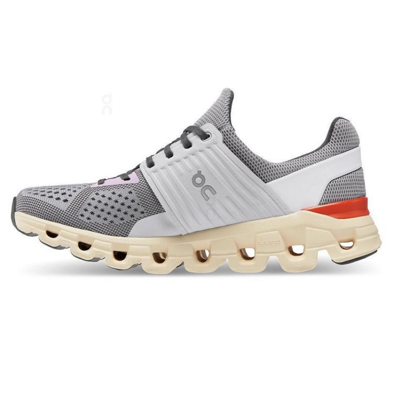 Zapatillas Running On Cloud Cloudswift Mujer Grey / Beige | UY_ON8932