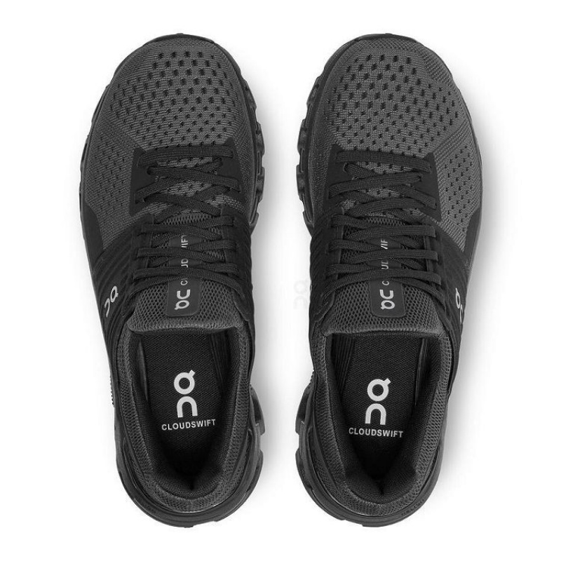 Zapatillas Running On Cloud Cloudswift Mujer Black | UY_ON8986