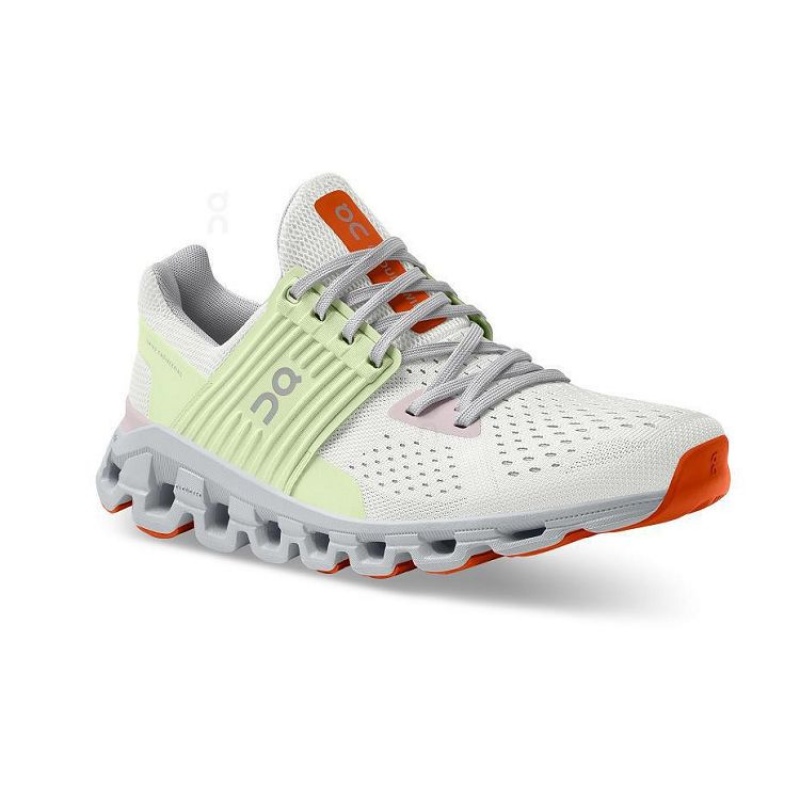 Zapatillas Running On Cloud Cloudswift Mujer White / Green | UY_ON8778