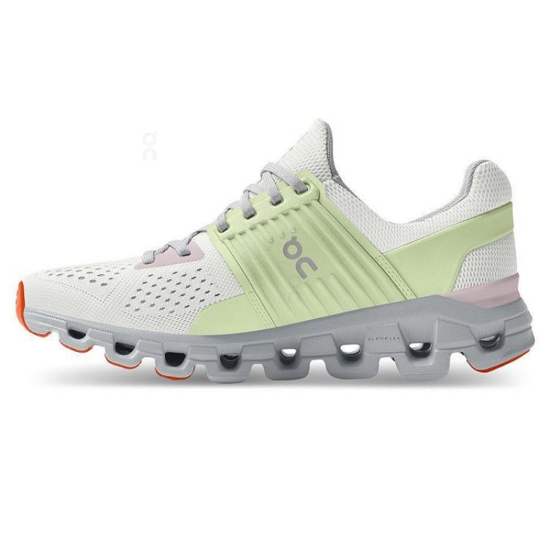 Zapatillas Running On Cloud Cloudswift Mujer White / Green | UY_ON8778