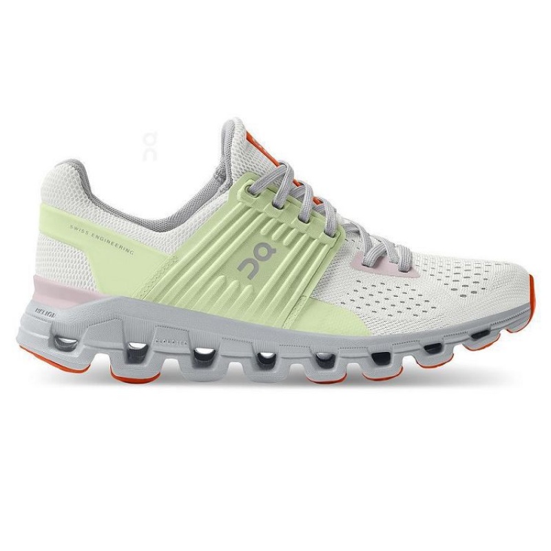 Zapatillas Running On Cloud Cloudswift Mujer White / Green | UY_ON8778