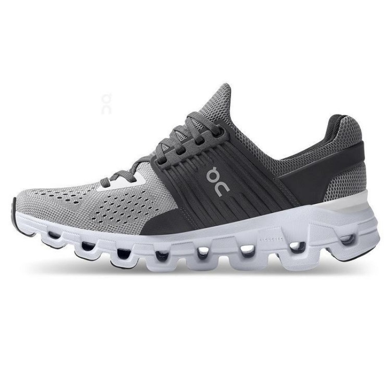 Zapatillas Running On Cloud Cloudswift Mujer Dark Grey | UY_ON8135