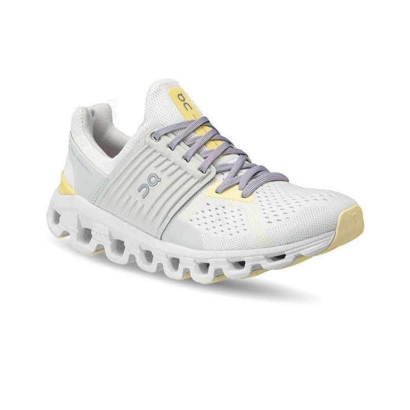 Zapatillas Running On Cloud Cloudswift Mujer White / Yellow | UY_ON8324