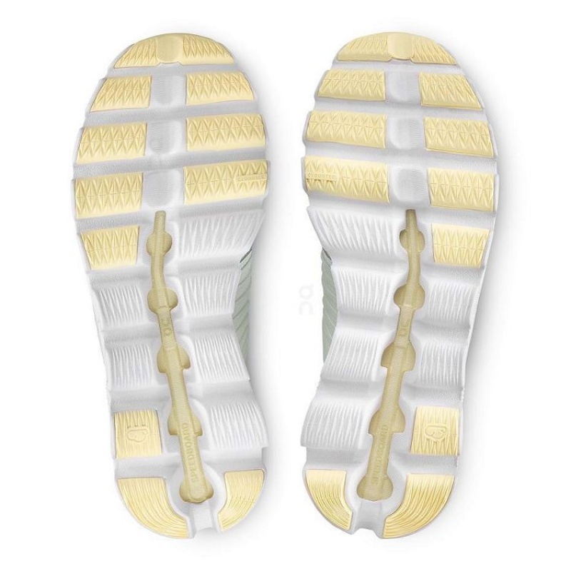 Zapatillas Running On Cloud Cloudswift Mujer White / Yellow | UY_ON8324