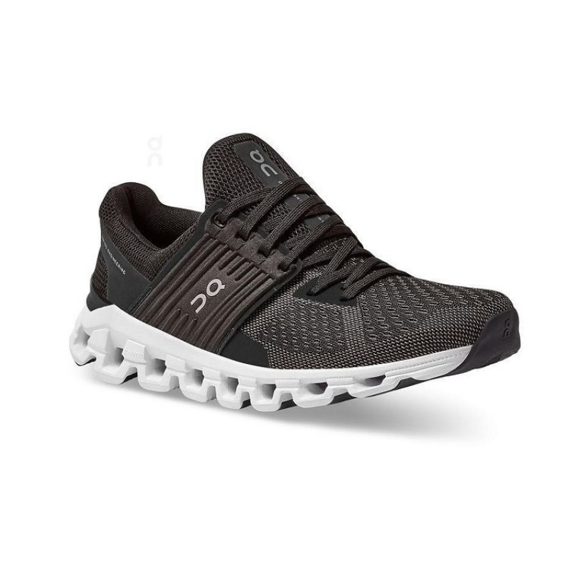 Zapatillas Running On Cloud Cloudswift Mujer Black / White | UY_ON8788