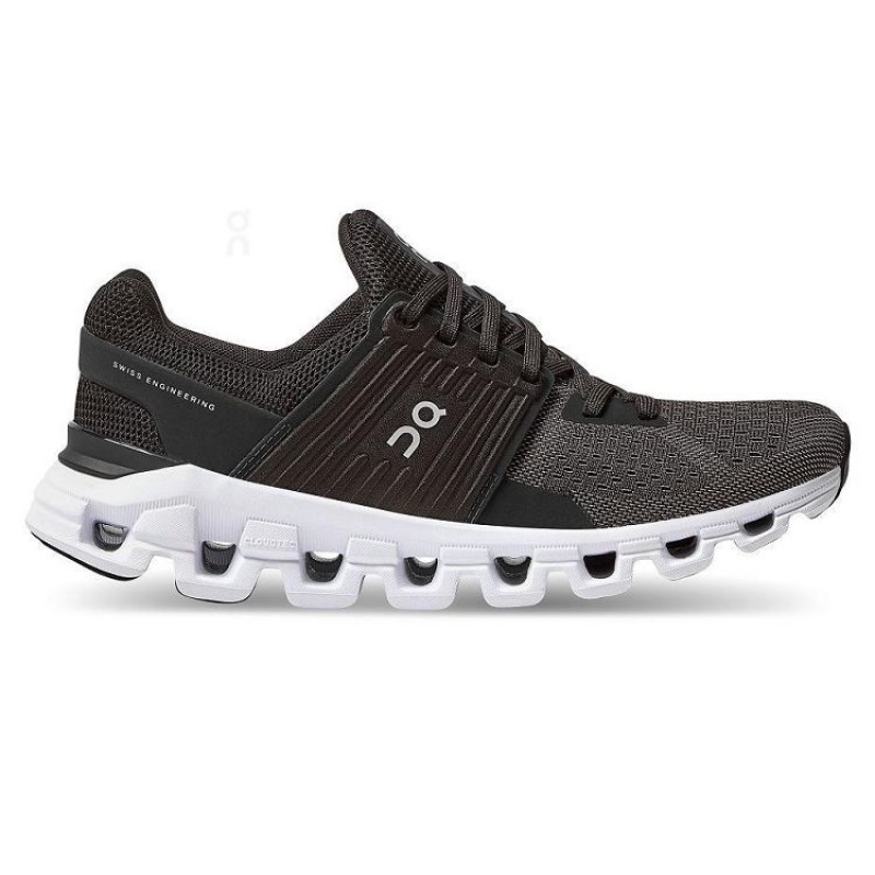 Zapatillas Running On Cloud Cloudswift Mujer Black / White | UY_ON8788