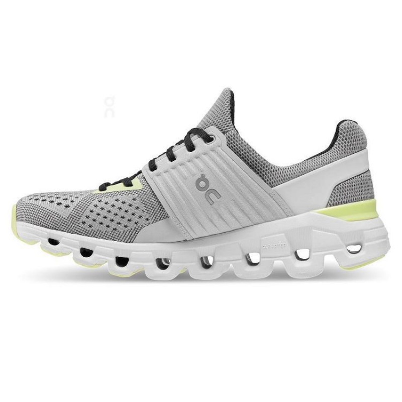 Zapatillas Running On Cloud Cloudswift Mujer Grey / Yellow | UY_ON8505