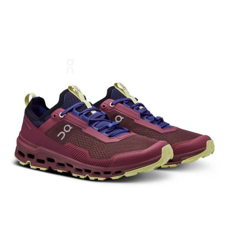 Zapatillas Trail Running On Cloud Cloudultra 2 Hombre Burgundy | UY_ON8344