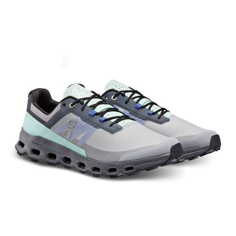 Zapatillas Trail Running On Cloud Cloudvista Hombre Grey | UY_ON8771