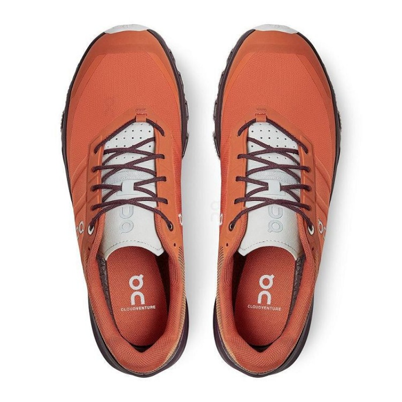 Zapatillas Trail Running On Cloud Cloudventure Hombre Orange | UY_ON8948