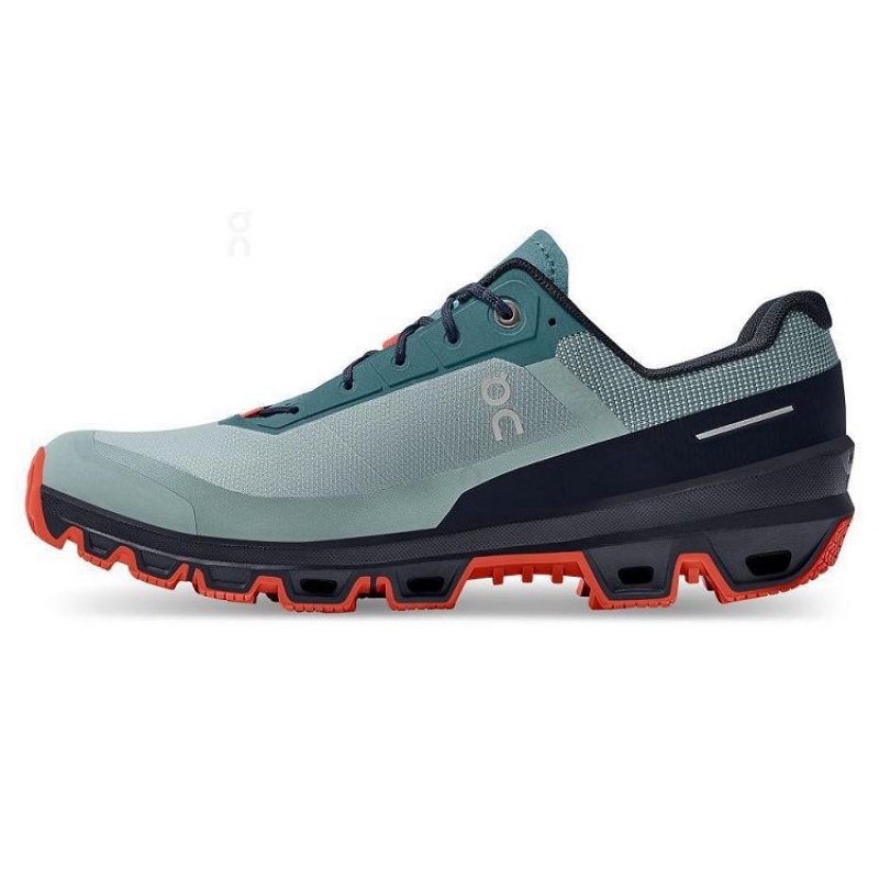 Zapatillas Trail Running On Cloud Cloudventure Hombre Turquoise | UY_ON8167