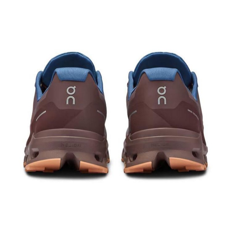 Zapatillas Trail Running On Cloud Cloudvista Waterproof Hombre Brown | UY_ON8394