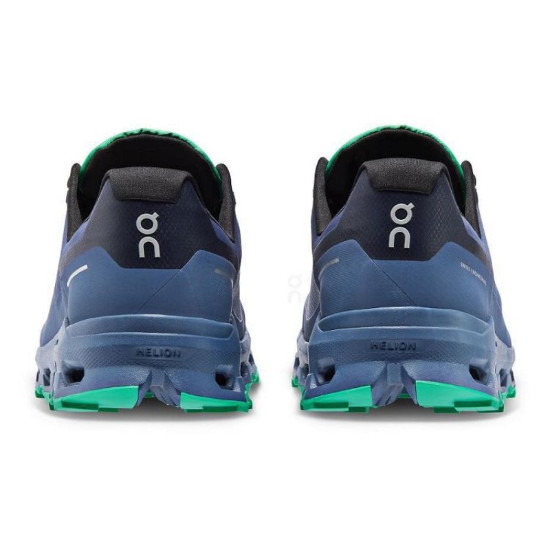 Zapatillas Trail Running On Cloud Cloudvista Waterproof Hombre Blue | UY_ON8213