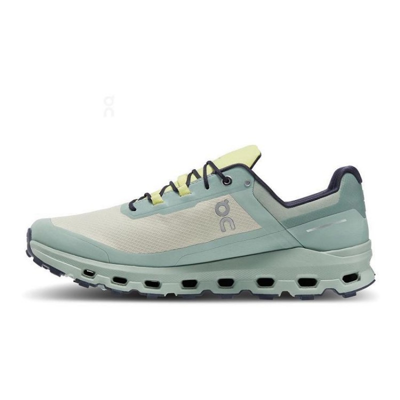 Zapatillas Trail Running On Cloud Cloudvista Waterproof Hombre Turquoise | UY_ON8416