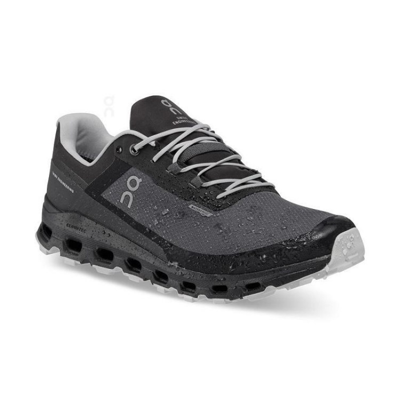 Zapatillas Trail Running On Cloud Cloudvista Waterproof Hombre Black | UY_ON8465