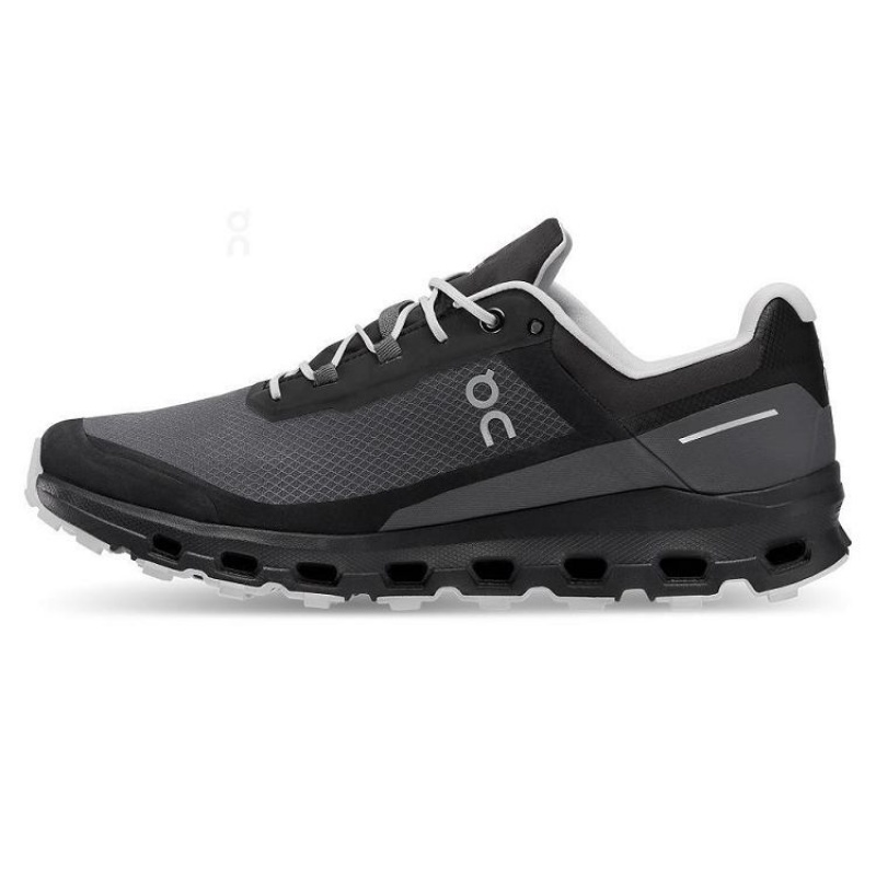 Zapatillas Trail Running On Cloud Cloudvista Waterproof Hombre Black | UY_ON8465