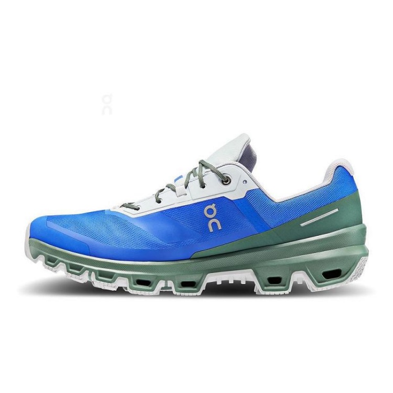 Zapatillas Trail Running On Cloud Cloudventure Waterproof Hombre Blue | UY_ON8332