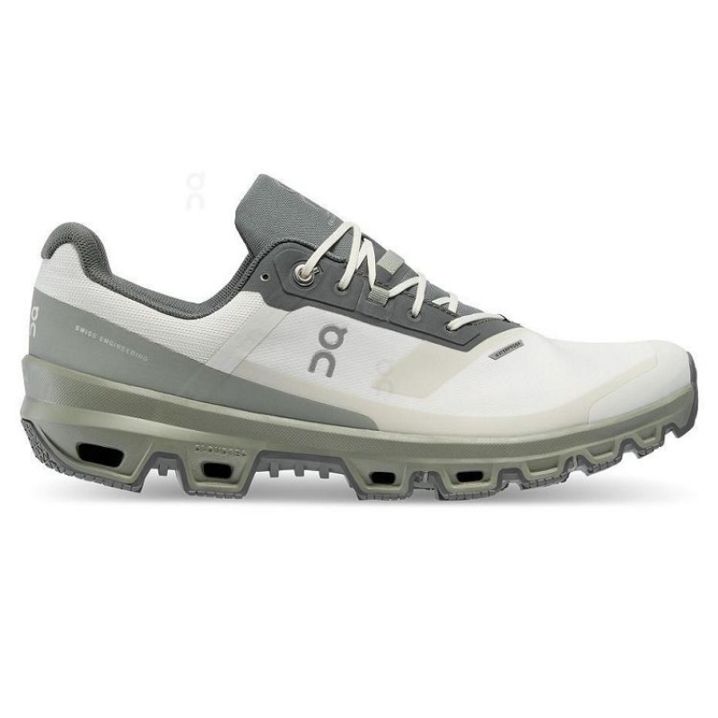 Zapatillas Trail Running On Cloud Cloudventure Waterproof Hombre Grey / Olive | UY_ON8267