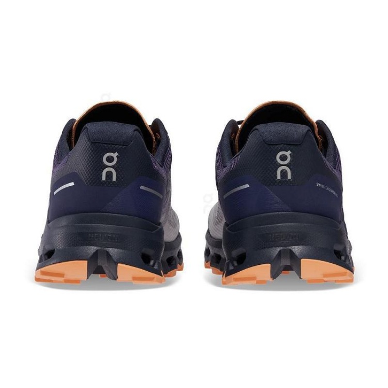 Zapatillas Trail Running On Cloud Cloudvista Mujer Navy | UY_ON8616