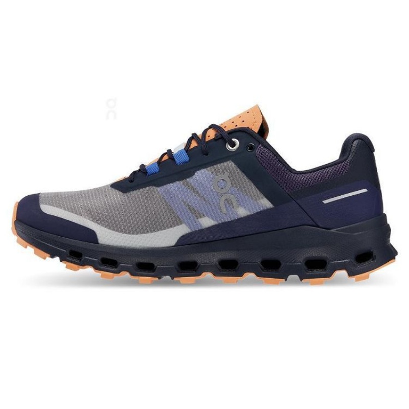 Zapatillas Trail Running On Cloud Cloudvista Mujer Navy | UY_ON8616