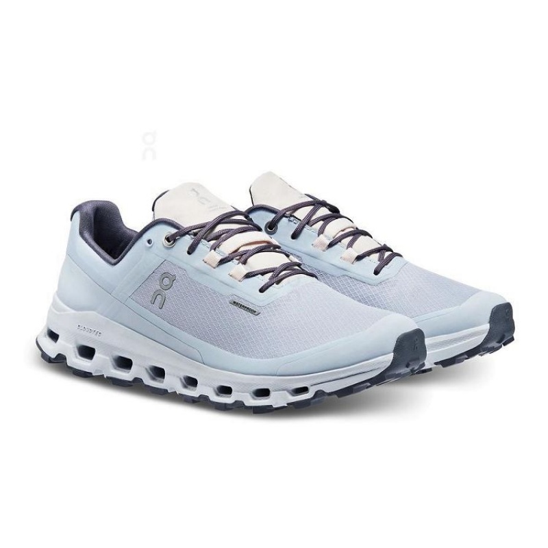 Zapatillas Trail Running On Cloud Cloudvista Waterproof Mujer Blue | UY_ON9072