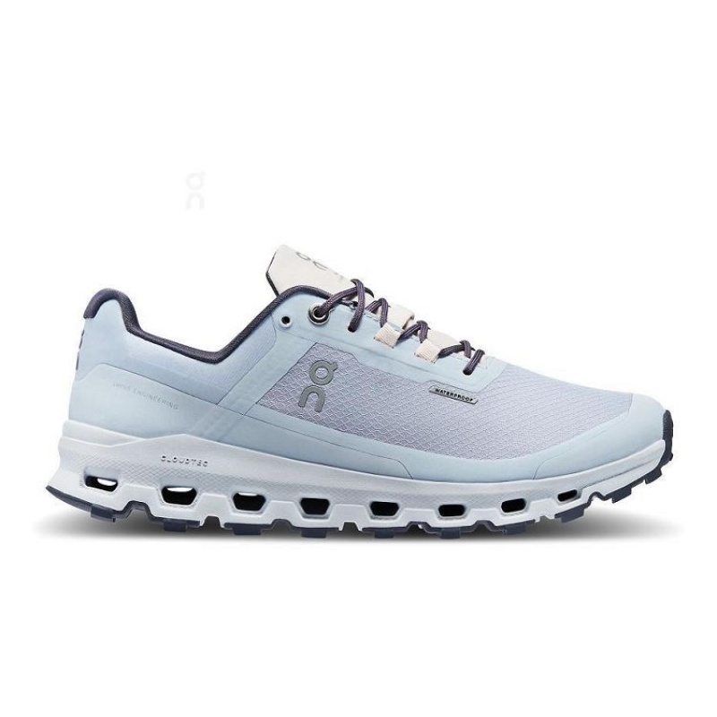 Zapatillas Trail Running On Cloud Cloudvista Waterproof Mujer Blue | UY_ON9072