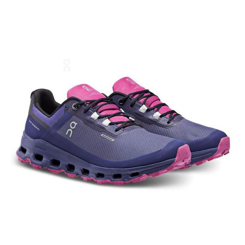 Zapatillas Trail Running On Cloud Cloudvista Waterproof Mujer Purple | UY_ON8349