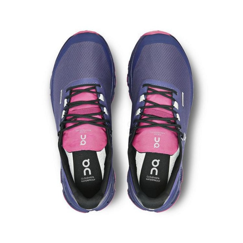 Zapatillas Trail Running On Cloud Cloudvista Waterproof Mujer Purple | UY_ON8349