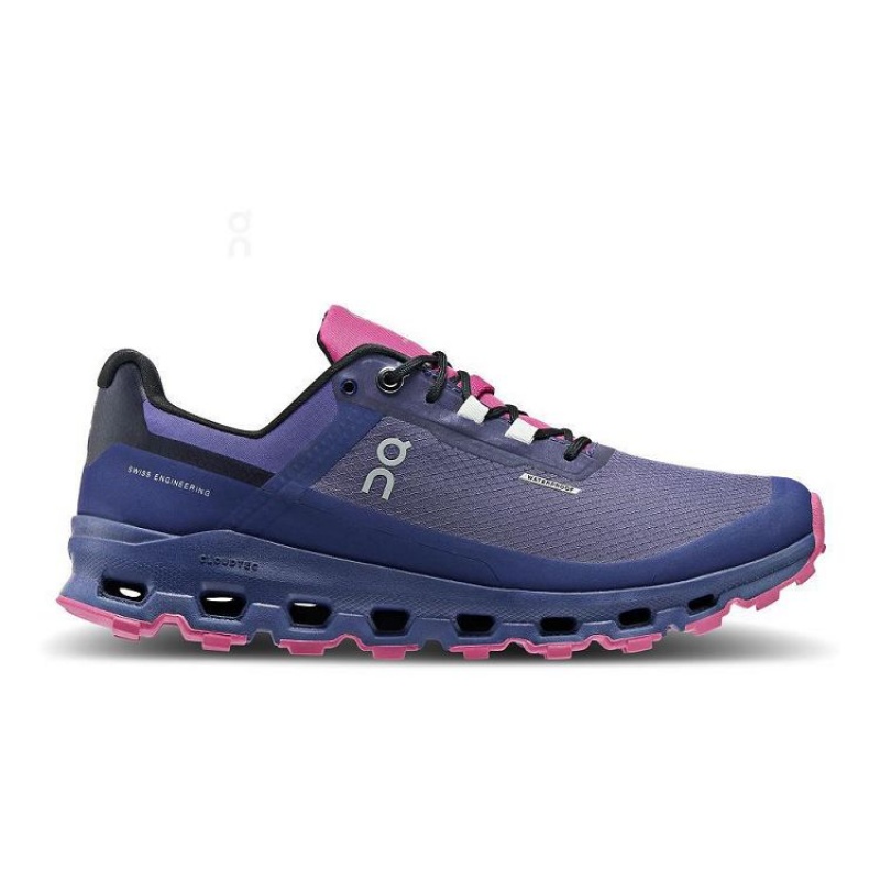 Zapatillas Trail Running On Cloud Cloudvista Waterproof Mujer Purple | UY_ON8349