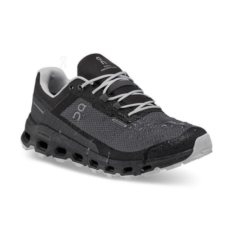 Zapatillas Trail Running On Cloud Cloudvista Waterproof Mujer Black | UY_ON8007