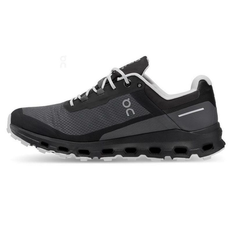 Zapatillas Trail Running On Cloud Cloudvista Waterproof Mujer Black | UY_ON8007