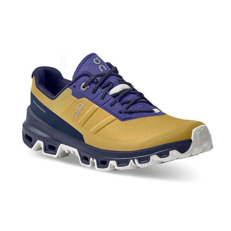 Zapatillas Trail Running On Cloud Cloudventure Mujer Yellow / Purple | UY_ON8191