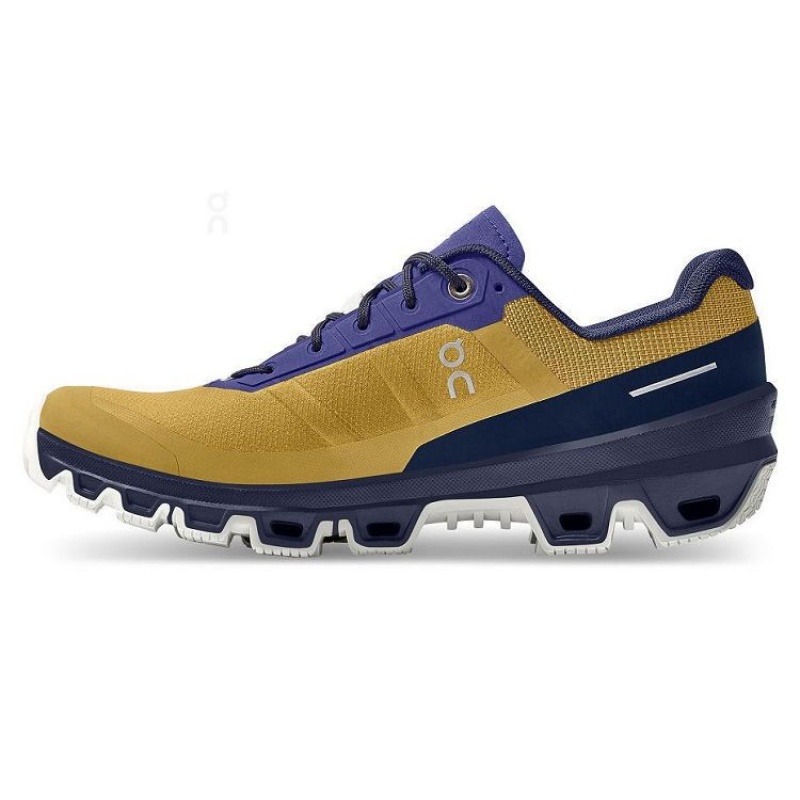 Zapatillas Trail Running On Cloud Cloudventure Mujer Yellow / Purple | UY_ON8191