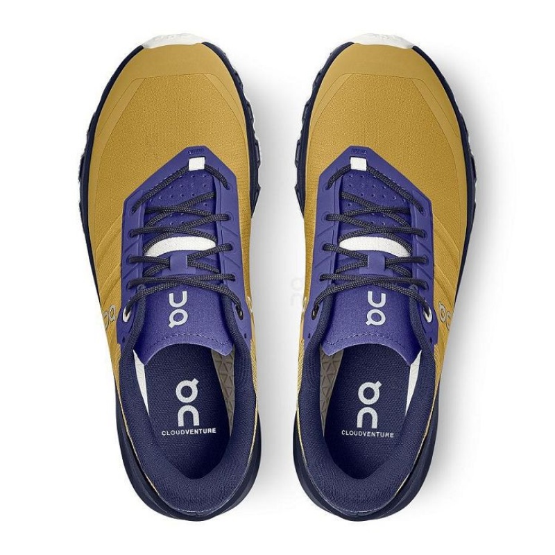 Zapatillas Trail Running On Cloud Cloudventure Mujer Yellow / Purple | UY_ON8191