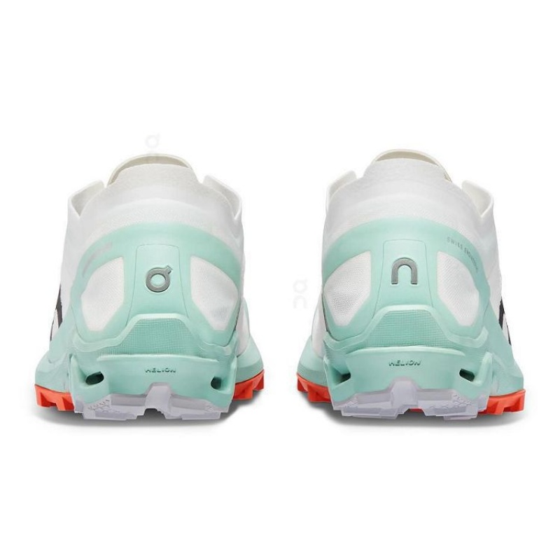 Zapatillas Trail Running On Cloud Cloudventure Peak 3 Mujer White / Turquoise | UY_ON9091