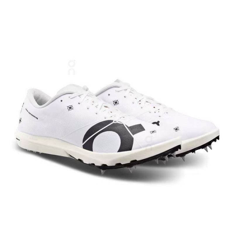 Zapatillas de Clavos Atletismo On Cloud Cloudspike 10000m Mujer White | UY_ON8087