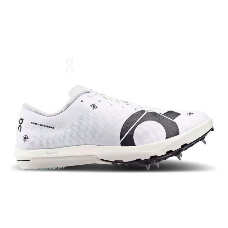 Zapatillas de Clavos Atletismo On Cloud Cloudspike 10000m Mujer White | UY_ON8087