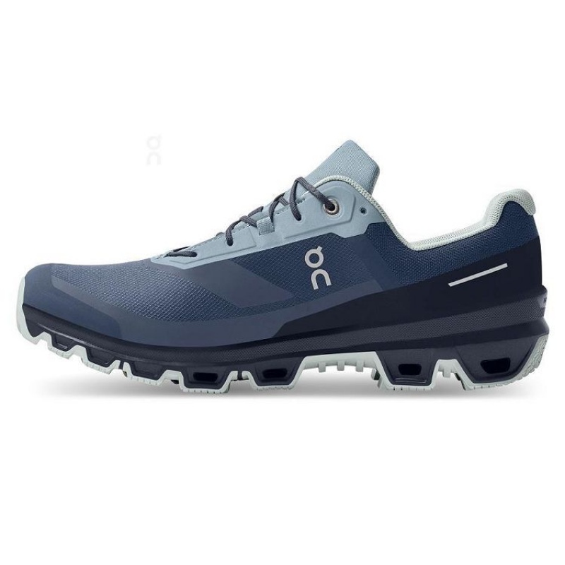 Zapatillas de Senderismo On Cloud Cloudventure Waterproof Hombre Navy | UY_ON8272