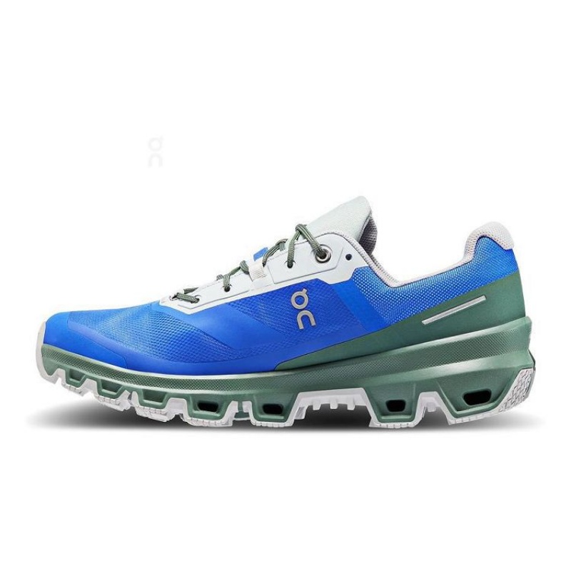 Zapatillas de Senderismo On Cloud Cloudventure Waterproof Mujer Blue / Green | UY_ON8105