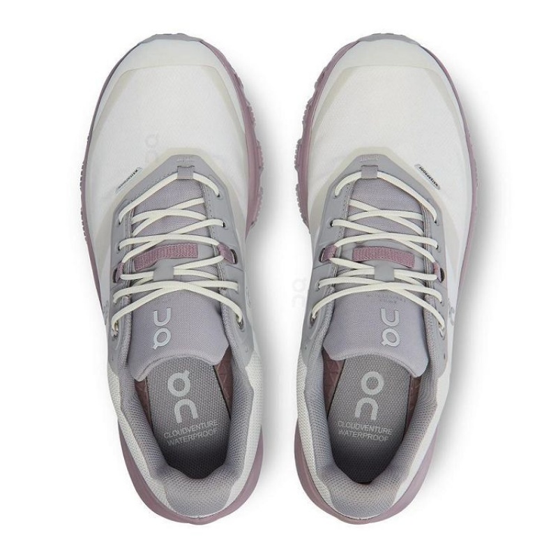 Zapatillas de Senderismo On Cloud Cloudventure Waterproof Mujer White / Purple | UY_ON1172